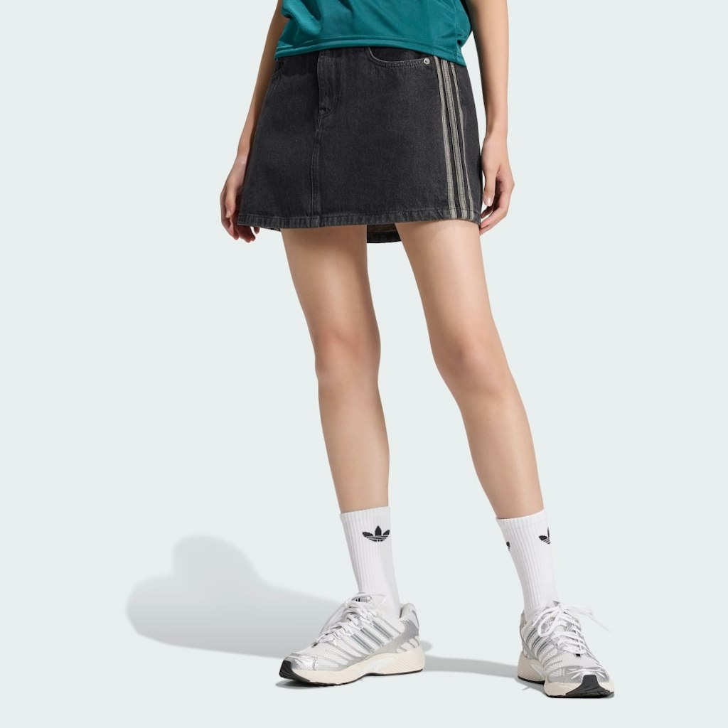 Mid Rise Denim Skirt: $70