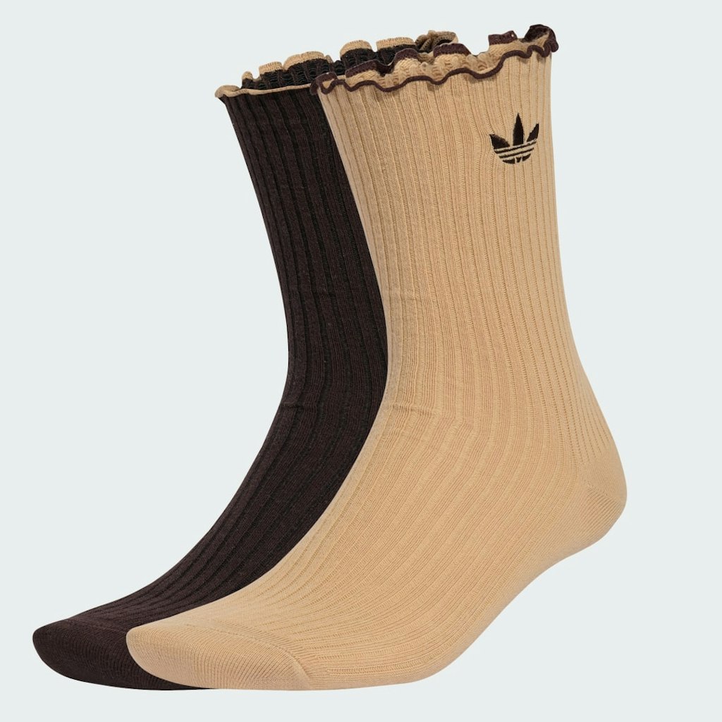 Ruffle Crew Socks 2-Pack: $16