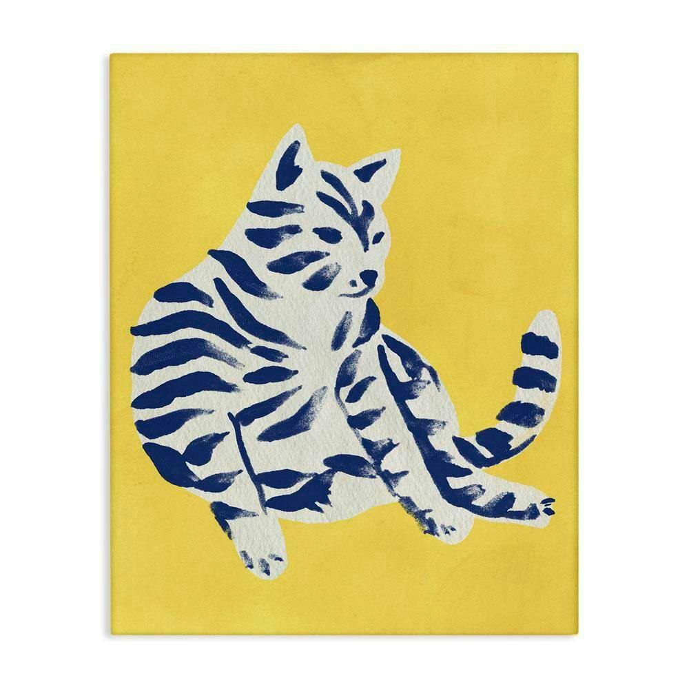 Bright Cat by June Erica Vess 20 in. x 16 in. Art Print: $35.71