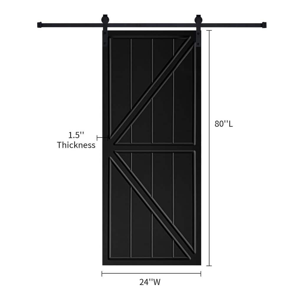 Modern K Frame 24 in. x 80 in. Barn Sliding Door: $550 Modern K Frame 24 in. x 80 in. Barn Sliding Door: $550
