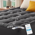 Bedlore Queen Bamboo Viscose Mattress Topper Pillow Top Pad for $38 + free shipping