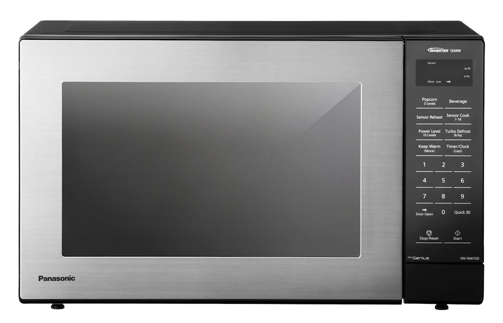 Panasonic 1.2 Cu. Ft. 1250W Countertop Microwave Oven: $200 w/ Prime