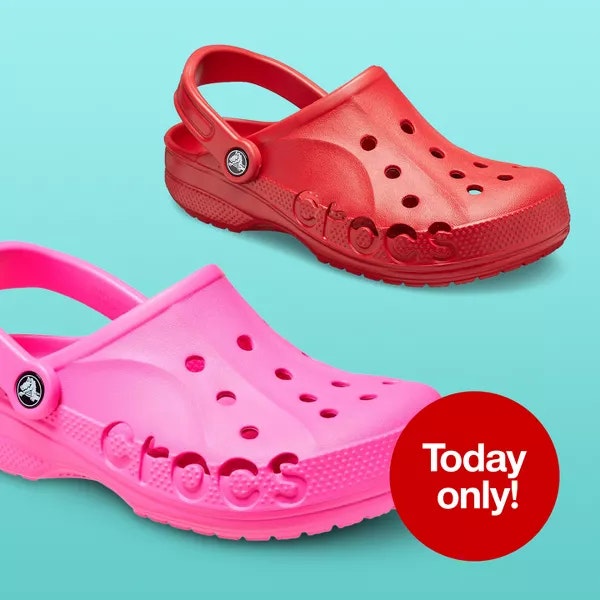 Crocs Target Circle Deals Days Deals: 50% off