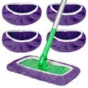 Reusable Microfiber Mop Pad 4-Pack for $1 + free shipping w/ $25