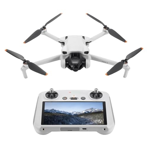 DJI Mini 3 Lightweight 3x Mechanical Gimbal Drones: $339 w/