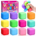 Slow Rising Squishy Stress Cubes 12-Pack for $14 w/ Prime + free shipping