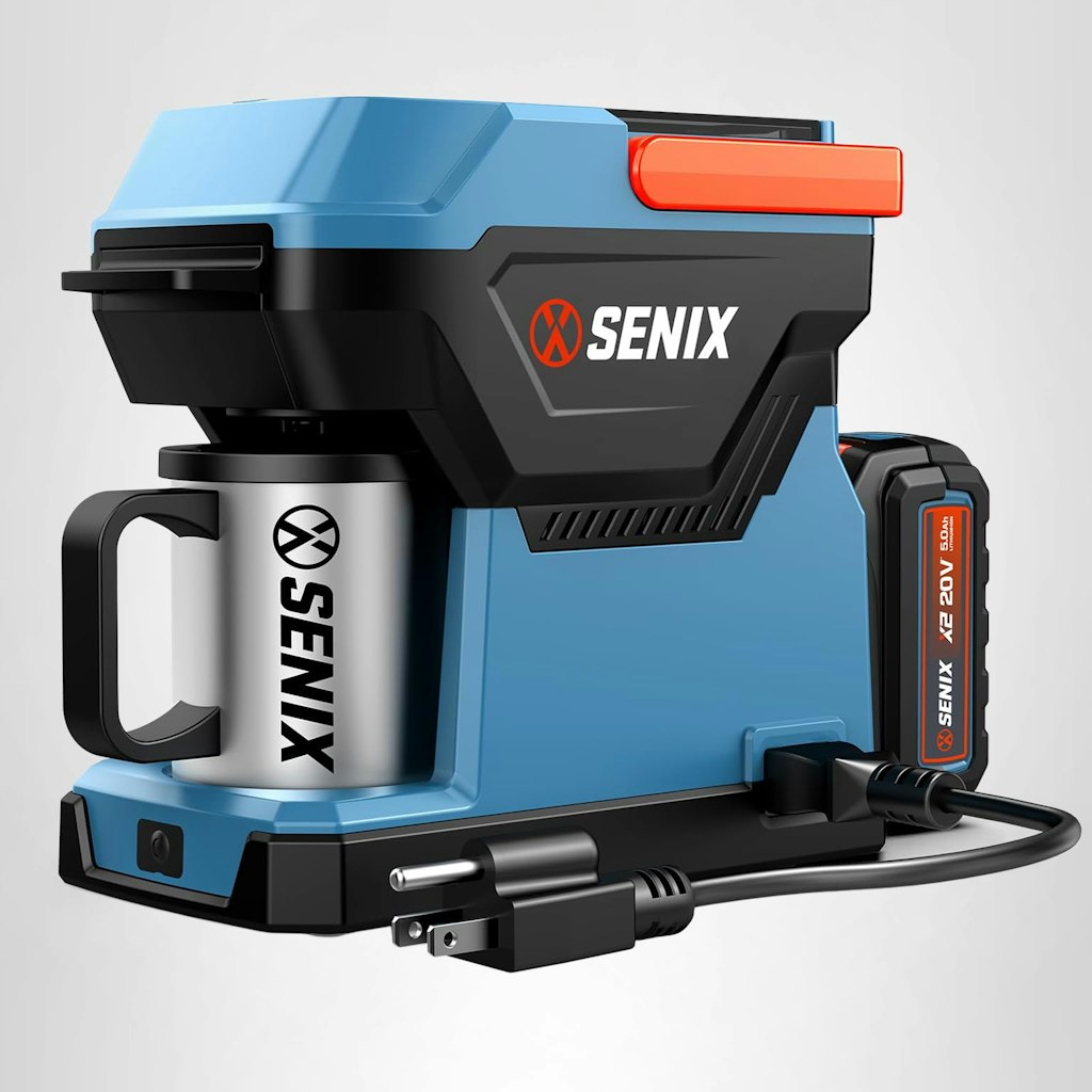 Senix Portable Coffee Maker w/ 5000mAh Battery: $79 w/ Prime