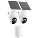 Reolink Argus PT Solar Security Camera 2-Pack with Home Hub Mini for $200 w/ Prime + free shipping