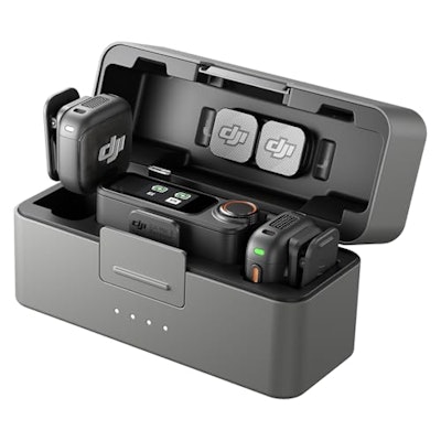 DJI Mic 3 2-Transmitter 1-Receiver Wireless Microphone System for $219 + free shipping