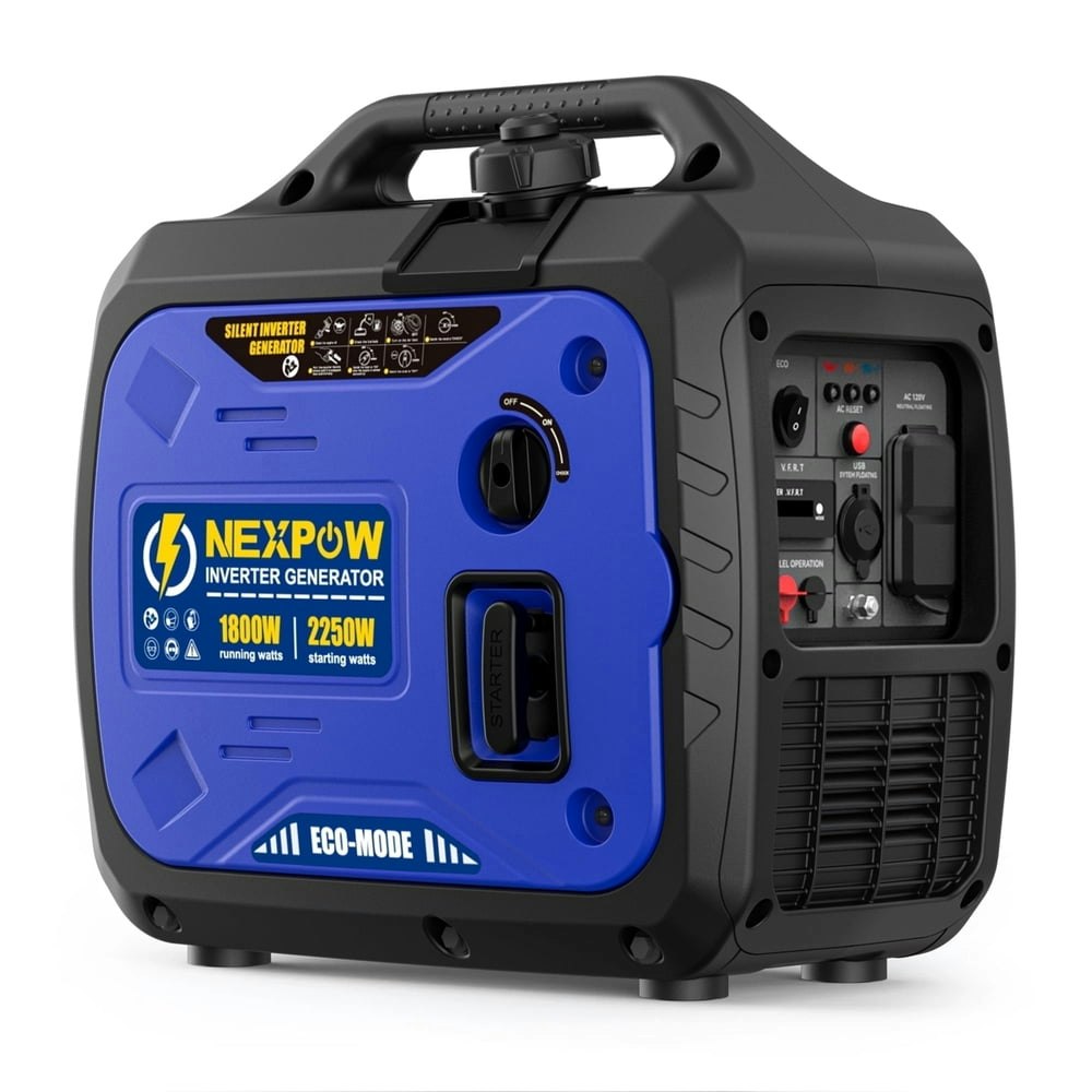NexPow 2250W Portable Inverter Generator: $278.99 NexPow 2250W Portable Inverter Generator: $278.99