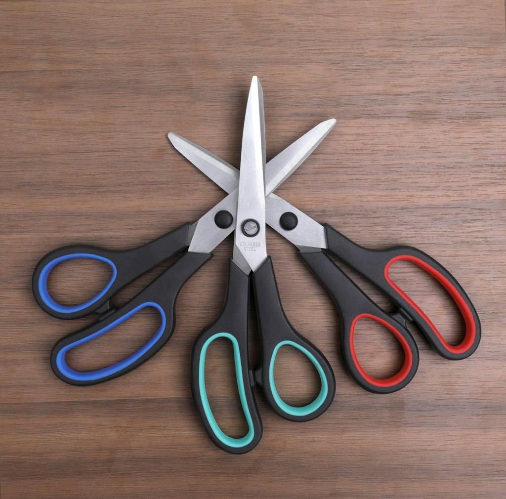 8" All Purpose Scissors 3-Pack: $3.40 8" All Purpose Scissors 3-Pack: $3.40