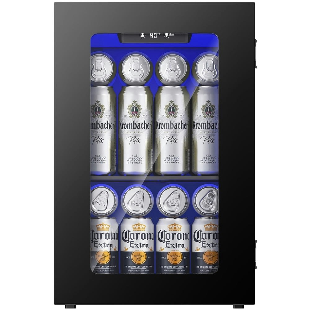Simzlife 24-Can Mini Beverage Refrigerator: $89.99