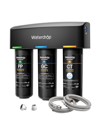 Waterdrop TSA 8-Layer Under Sink Water Filter System: $94.99