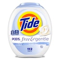 Tide PODS Free & Gentle Laundry Detergent Pacs 112-Count for $18 w/ Prime + free shipping