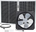 50W 14" Solar Attic Fan Kit for $120 + free shipping
