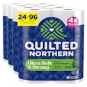 Quilted Northern Ultra Soft & Strong Toilet Paper Mega Roll 24-Pack for $18 via Sub. & Save + free shipping