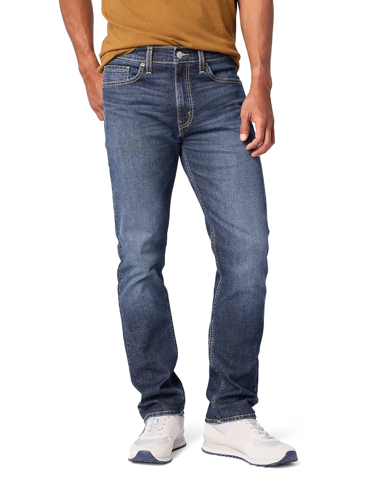 Levi's Men's Strauss Signature Slim Straight Fit Jeans: $16 Levi's Men's Strauss Signature Slim Straight Fit Jeans: $16
