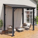 Aoxun 8x5-Foot Premium Aluminium Gazebo for $161 w/ Prime + free shipping
