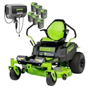 Greenworks 60V 42” Cordless Battery Crossover-Z Zero Turn Riding Lawn Mower + 6 Batteries and Charger for $2,997 + free shipping
