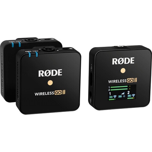 Rode Wireless GO II 2-Person Wireless Microphone System: $185 Rode Wireless GO II 2-Person Wireless Microphone System: $185