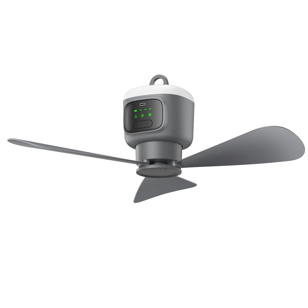 18" 12000mAh Portable Canopy Fan w/ Light & Remote: $28.79 18" 12000mAh Portable Canopy Fan w/ Light & Remote: $28.79