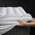 3" Ultra-Fluffy Memory Foam Queen Mattress Topper for $57 w/ Prime + free shipping
