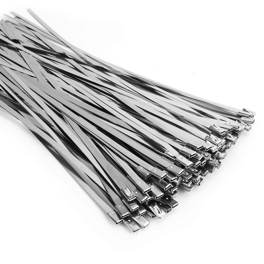 11.8" Metal Zip Ties 100-Pack: $7.59 11.8" Metal Zip Ties 100-Pack: $7.59