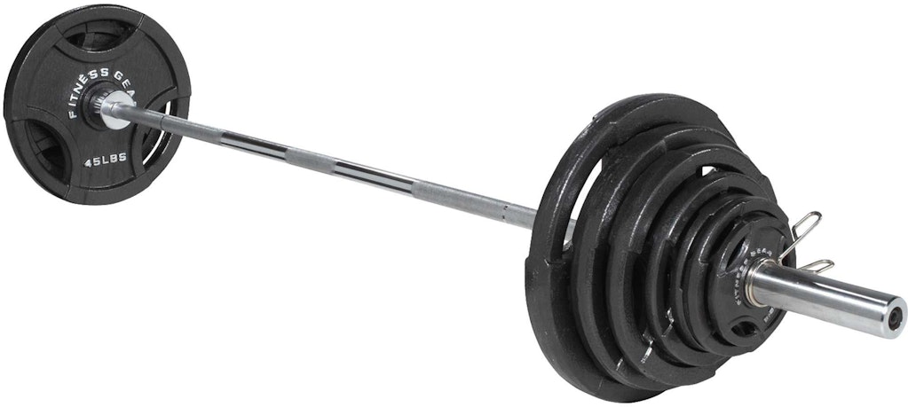 Fitness Gear 300-lb. Olympic Weight Set:  $230 