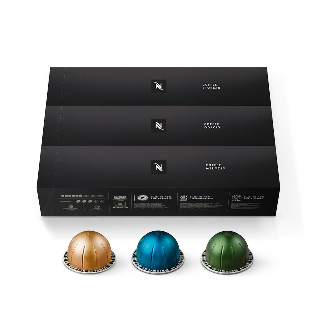 Nespresso Capsules Vertuo Coffee Pods 30-Count Variety Pack: $34 w/ Sub & Save