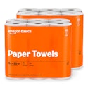 Amazon Basics 2-Ply Flex-Sheets Paper Towels 12 Basic Rolls for $18 w/ Sub & Save + free shipping
