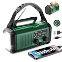 Leaton Hand Crank Emergency NOAA Weather Radio w/ Solar Power Bank for $31 w/ Prime + free shipping