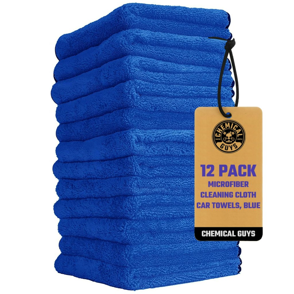 Chemical Guys 16" Microfiber Towels 12-Pack: $22 w/ Prime