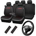 Car Pass Leather Car Seat Cover Set for $57 w/ Prime + free shipping