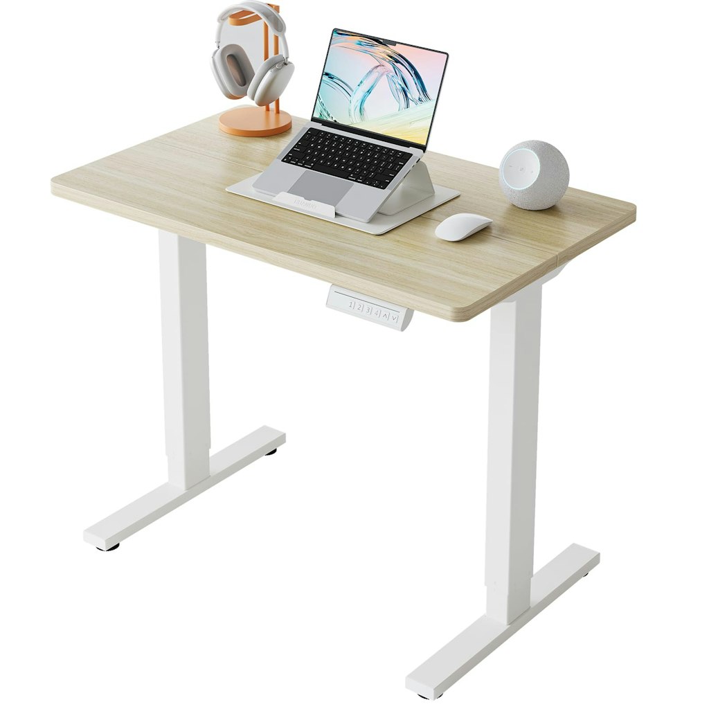 32" x 19" Electric Height-Adjustable Standing Desk: $70 w/ Prime