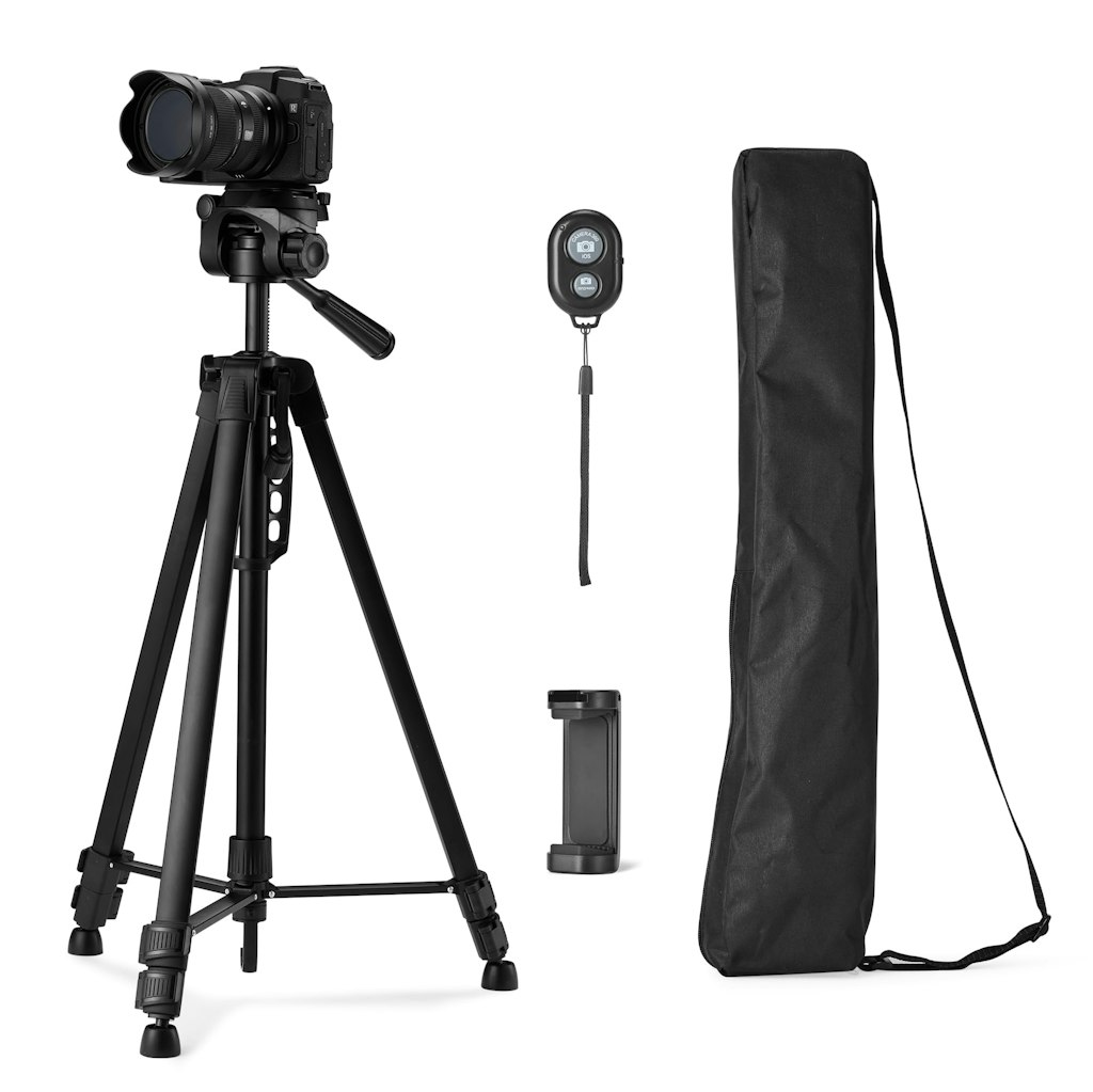 Amazon Basics 60" Lightweight Tripod Kit: $14
