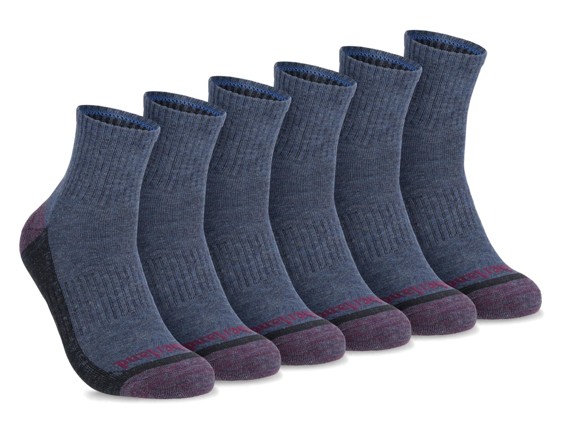 Men's Comfort Quarter Socks 6-Pack