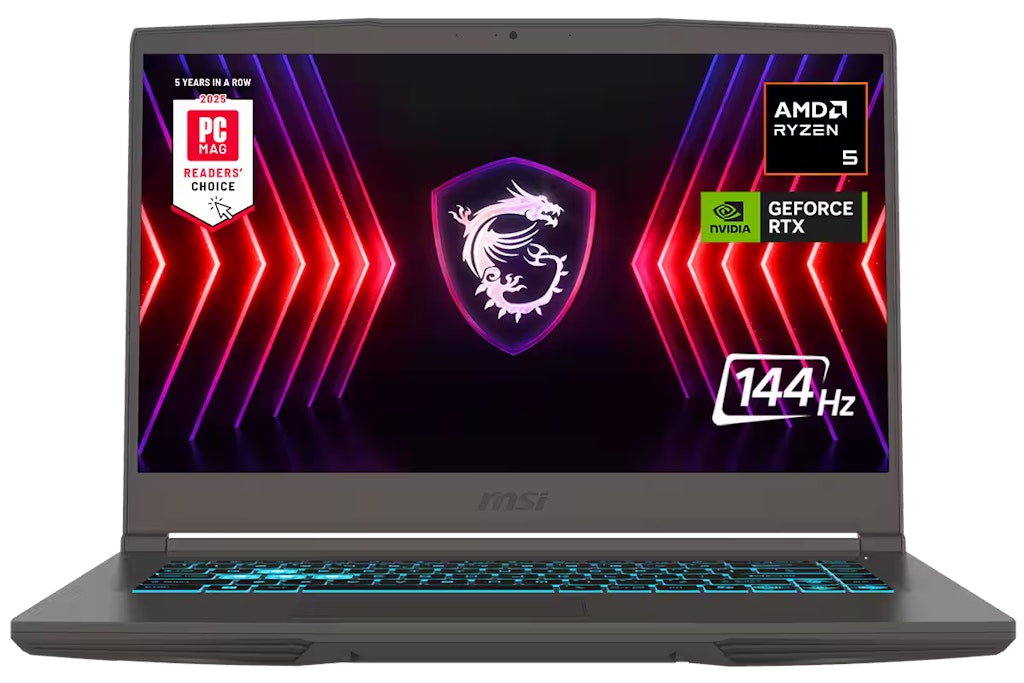 MSI Thin A15 Ryzen 5 15.6" Gaming Laptop: $740 MSI Thin A15 Ryzen 5 15.6" Gaming Laptop: $740