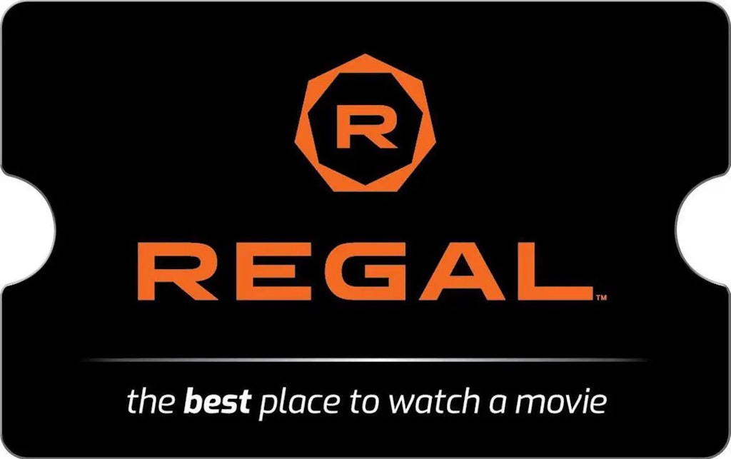 Regal $50 Digital Gift Card: $40