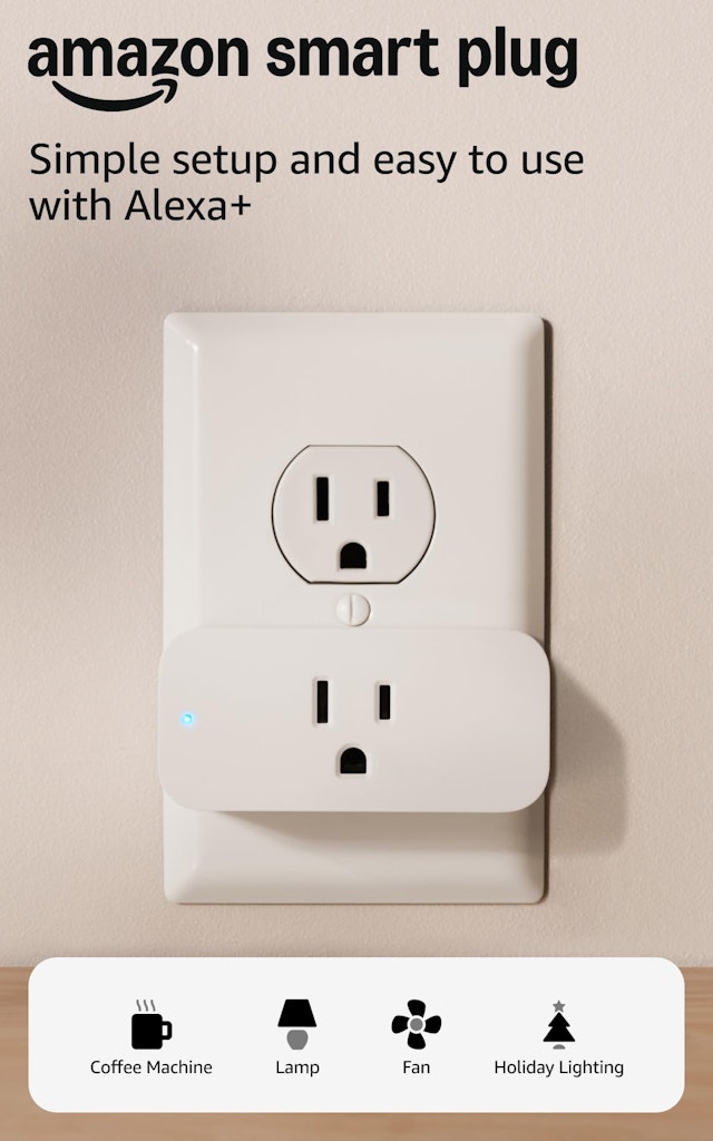 Amazon Smart Plug: $13 w/ Prime Amazon Smart Plug: $13 w/ Prime