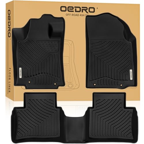 Oedro TPE All-Weather Floor Mats for Nissan Altima: $76 w/ Prime