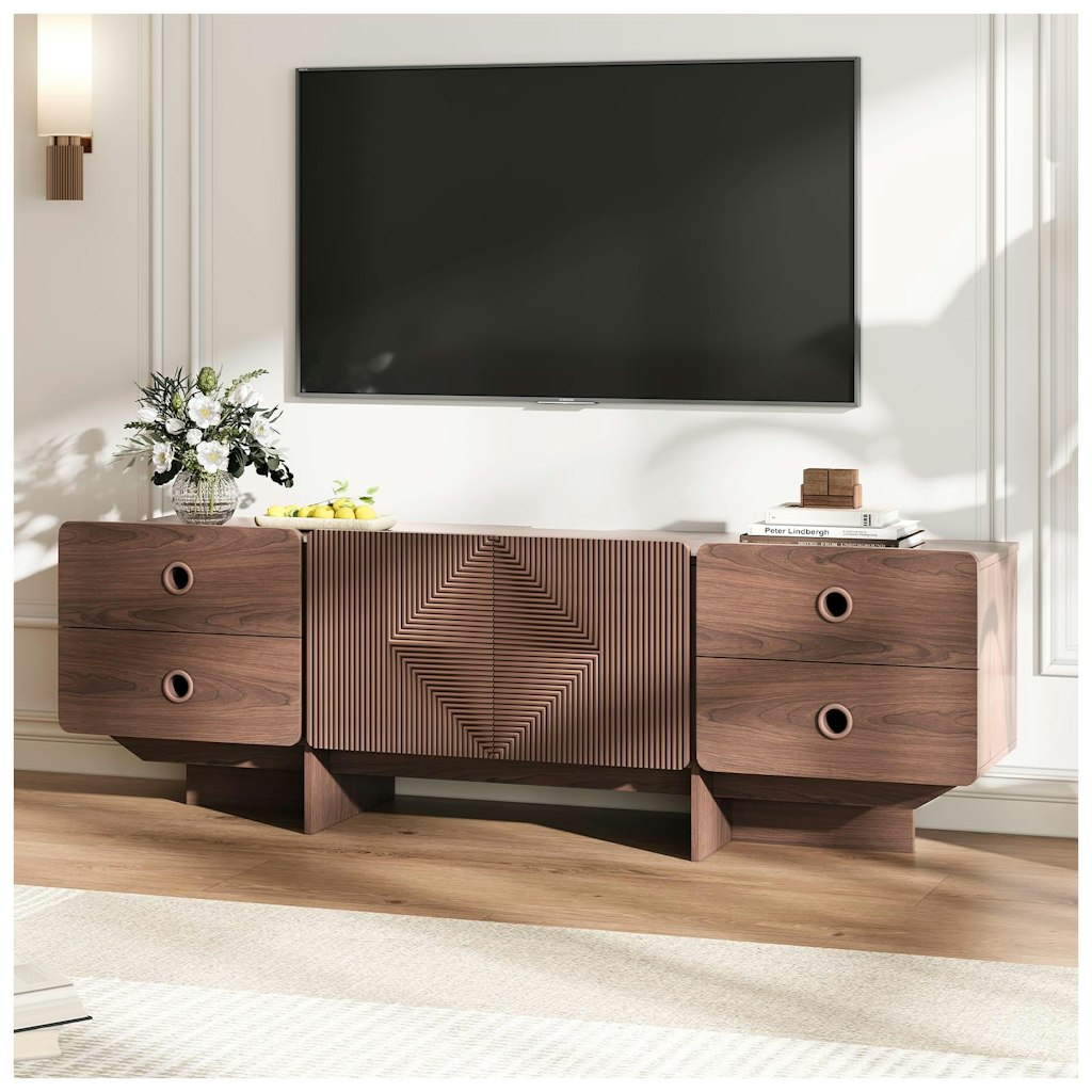 66" Fluted TV Stand: $102 w/ Prime