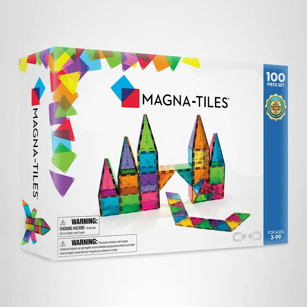 Magna-Tiles Classic 100-Piece Magnetic Construction Set: $84 w/ Prime Magna-Tiles Classic 100-Piece Magnetic Construction Set: $84 w/ Prime