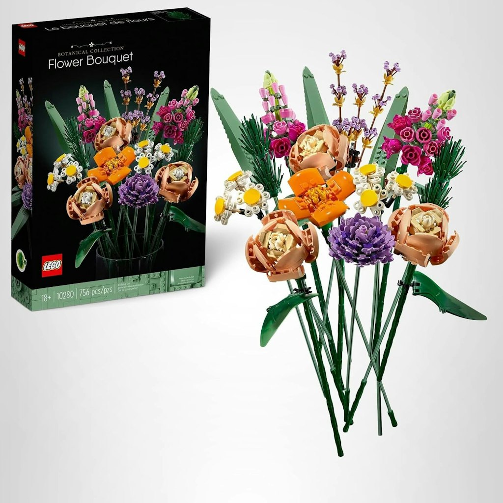LEGO Botanicals Flower Bouquet Building Set : $34