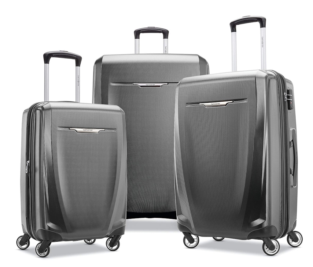 Samsonite Winfield 3 DLX Hardside Expandable Luggage 3-Piece Set: $181 w/ Prime
