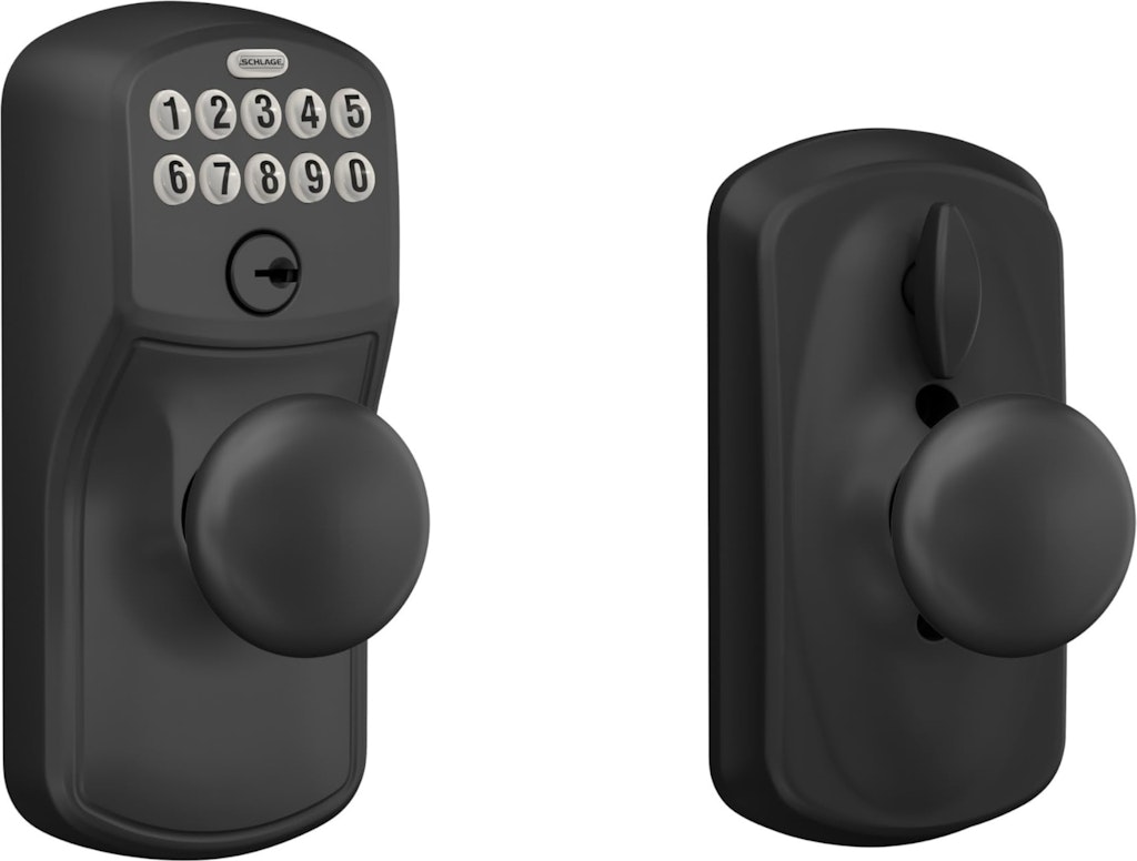 Schlage Plymouth Electronic Keypad Lock: $93 w/ Prime