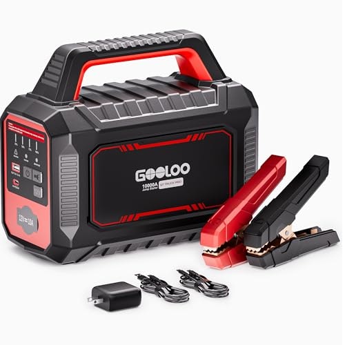 Gooloo GT Truck Pro 10,000A Jump Starter: $202 w/ Prime 