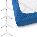 Adjustable Bed Sheet Strap 4-Pack for $1 + free shipping w/ $25
