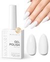 Makartt Ultra-Pigmented 15ml White Gel Nail Polish for $6 w/ Prime + free shipping