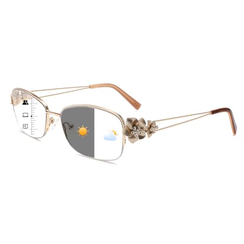 Touk Photochromic Progressive Multifocal Reading Glasses