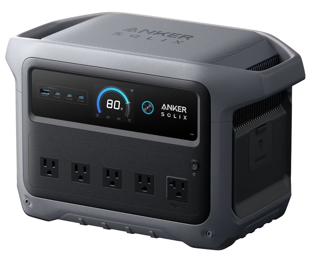 Anker Solix C1000 Gen 2 2,000W Portable Power Station: $400 w/ Prime Anker Solix C1000 Gen 2 2,000W Portable Power Station: $400 w/ Prime
